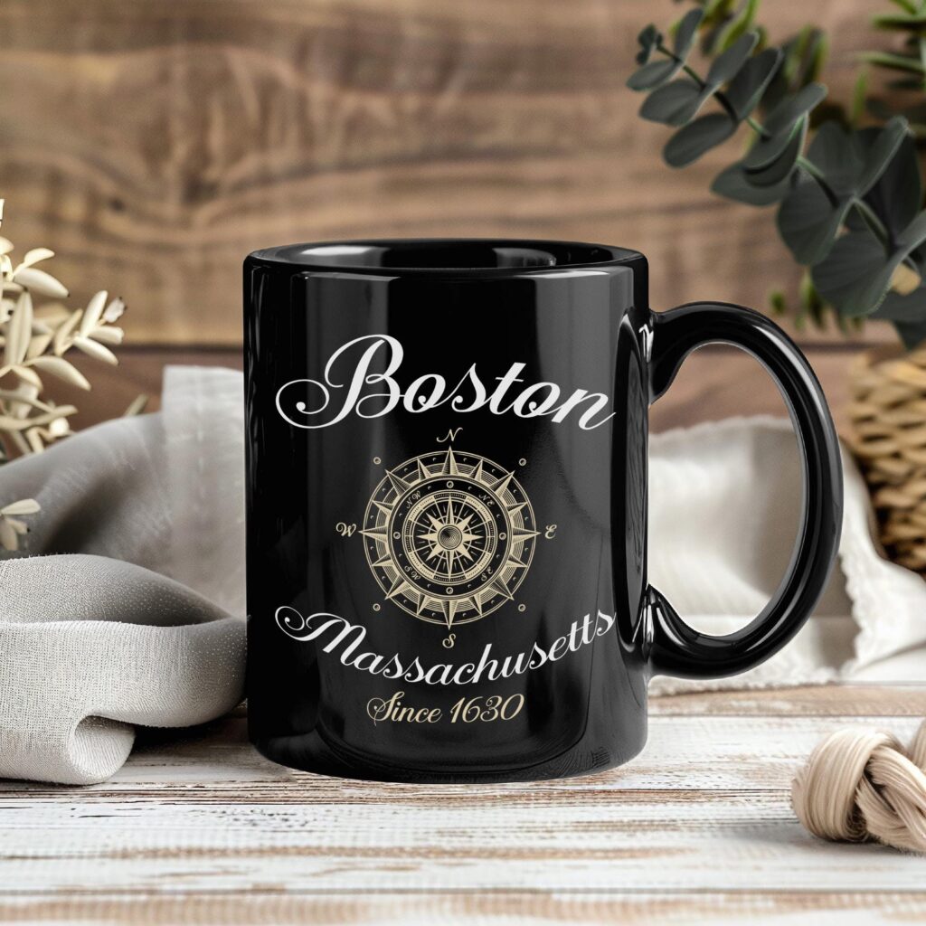 Boston Mug - Funny Coffee Cup Tea Mugs for Boston…