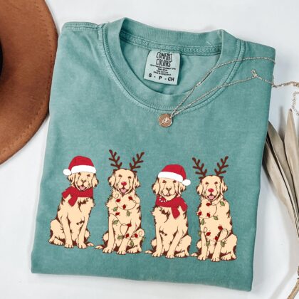 Christmas Dog Shirt: Dog Lover Holiday Tee
