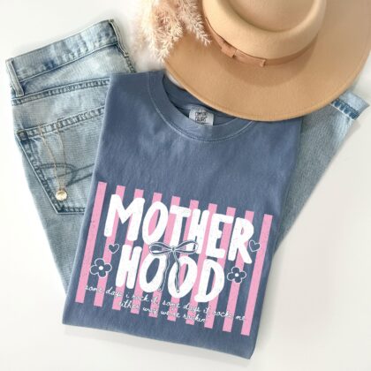 Alternative view of Motherhood Shirt, Mama Graphic Tee, Motherhood Quote Shirt, Trendy Mom Life Tee