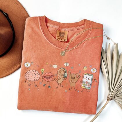 Spring Floral Speech Graduation Gift, Speech Therapy T-Shirt, Appreciation Tee - Image 8