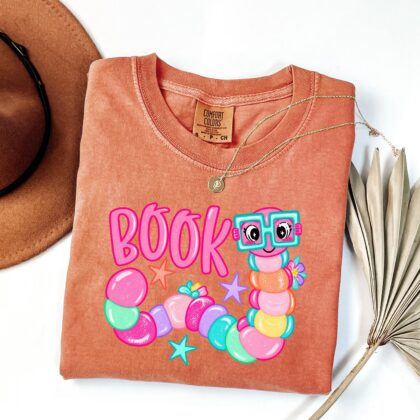 Book Lover Tee, Reading Teacher Gift, Librarian Bookish Tshirt, Book Worm Shirt - Image 8